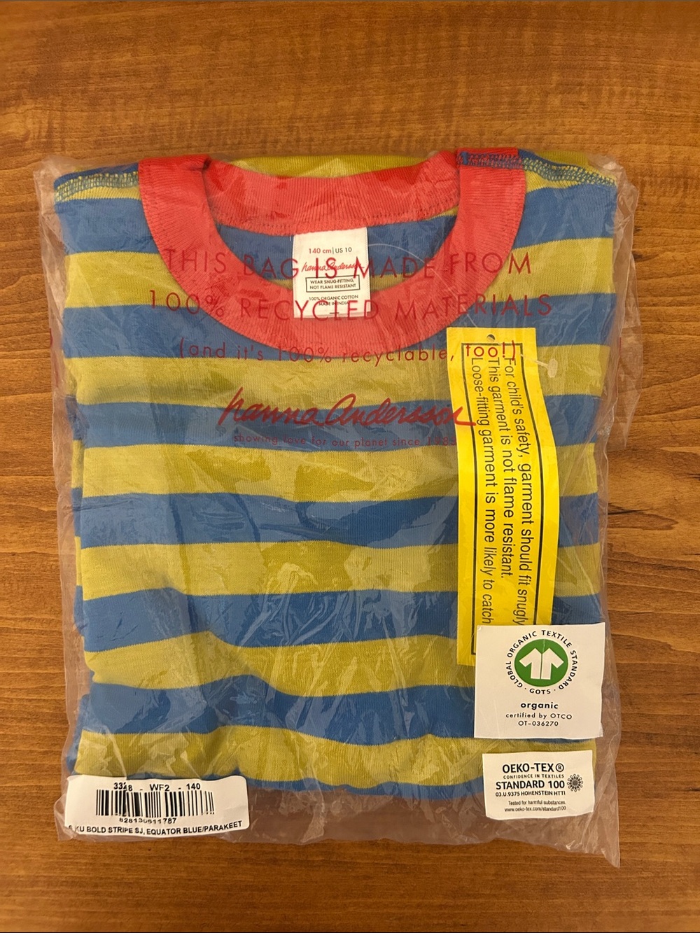 NWT Hanna Andersson Size 10 Pajamas
